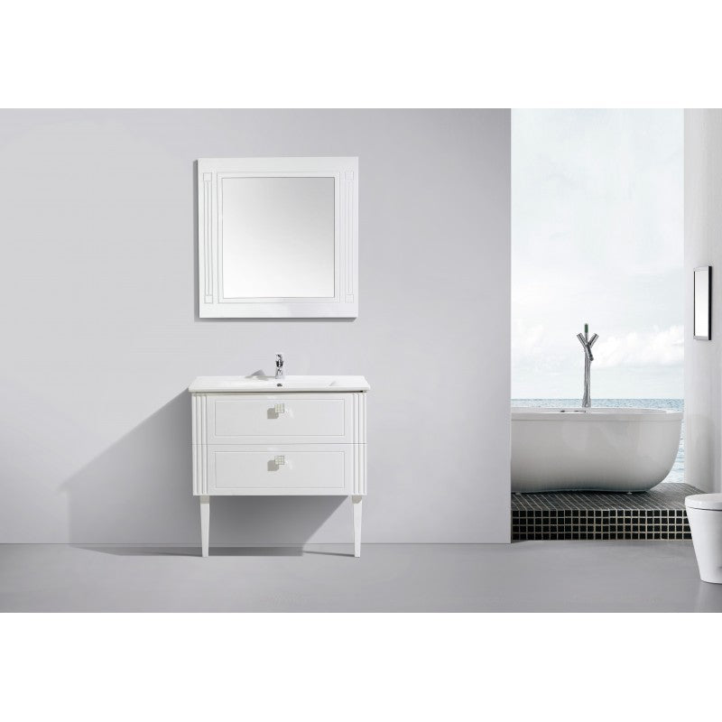 Prado Maple Oak Wall Hung Vanity 750mm