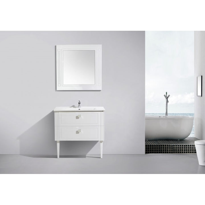 Prado Maple Oak Wall Hung Vanity 750mm