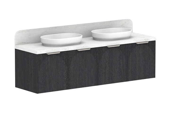 ADP Archie 1800 All-Door Double Bowl Wall Hung Vanity
