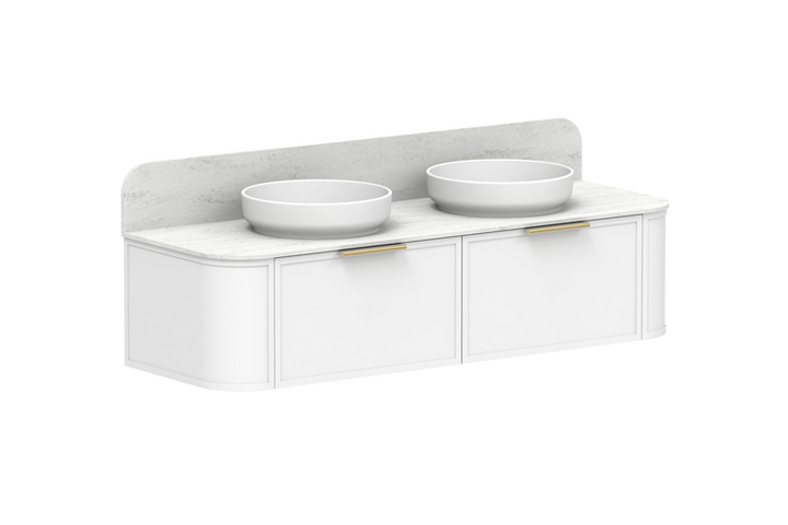 ADP Flo 1500 Double Bowl Wall Hung Vanity