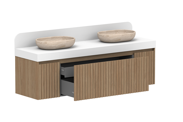 ADP Harper 1735 Wall Hung Double Bowl Vanity