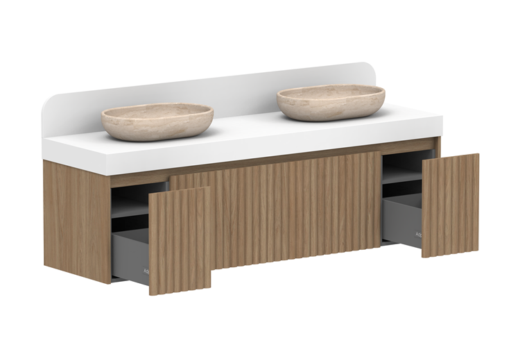 ADP Harper 1735 Wall Hung Double Bowl Vanity