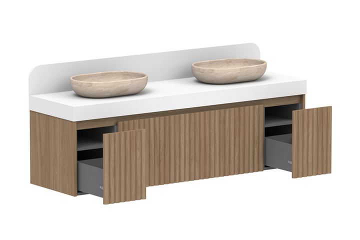 ADP Harper 1735 Wall Hung Double Bowl Vanity