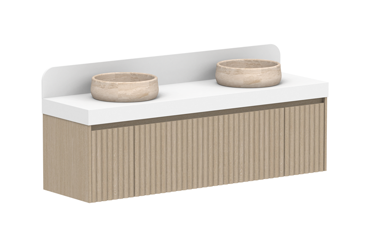 ADP Harper 1735 Wall Hung Double Bowl Vanity