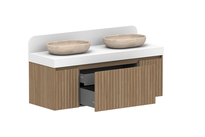 ADP Harper Double Bowl 1435 Wall Hung Vanity
