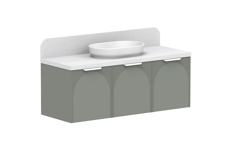 ADP Archie 1350 All-Door Centre Bowl Wall Hung Vanity
