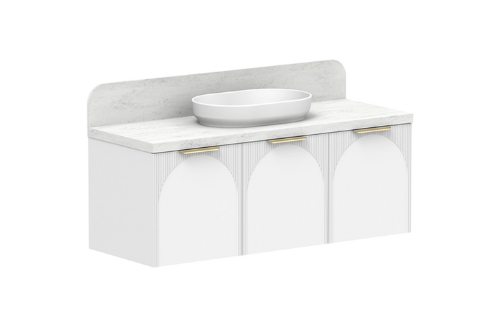 ADP Archie 1350 All-Door Centre Bowl Wall Hung Vanity