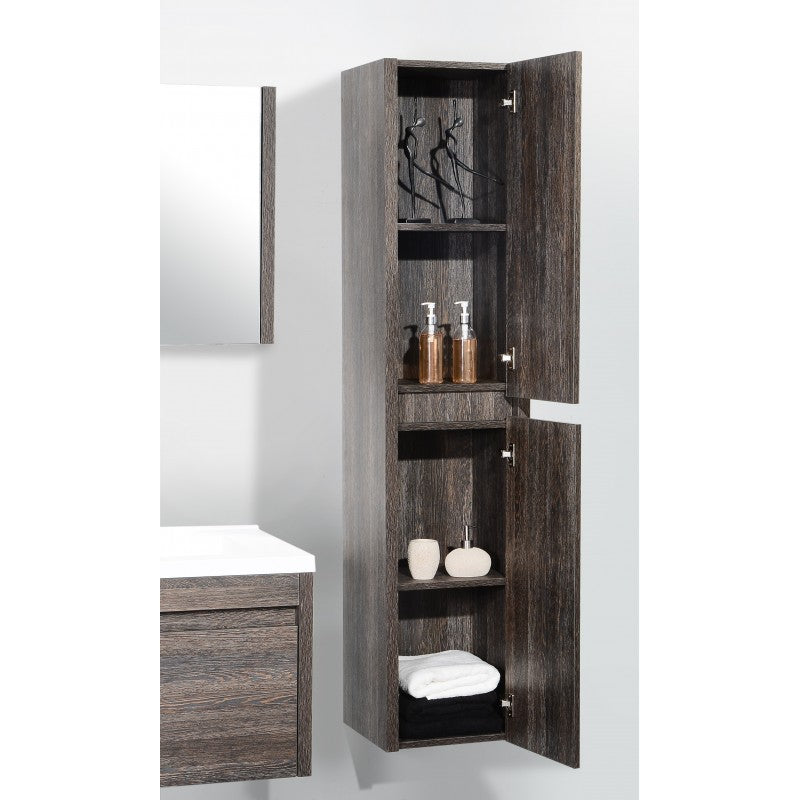 Alexandra Wall Hung Silver Vanity 760mm