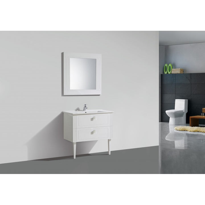 Prado Maple Oak Wall Hung Vanity 750mm