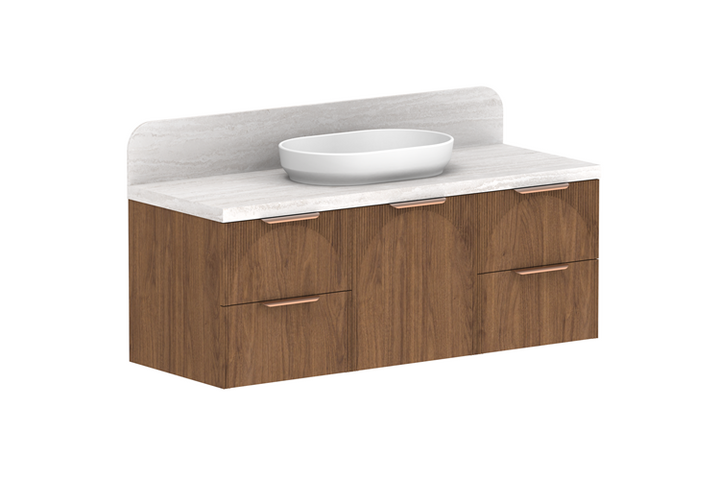 ADP Archie 1350 Door & Drawer Centre Bowl Wall Hung Vanity