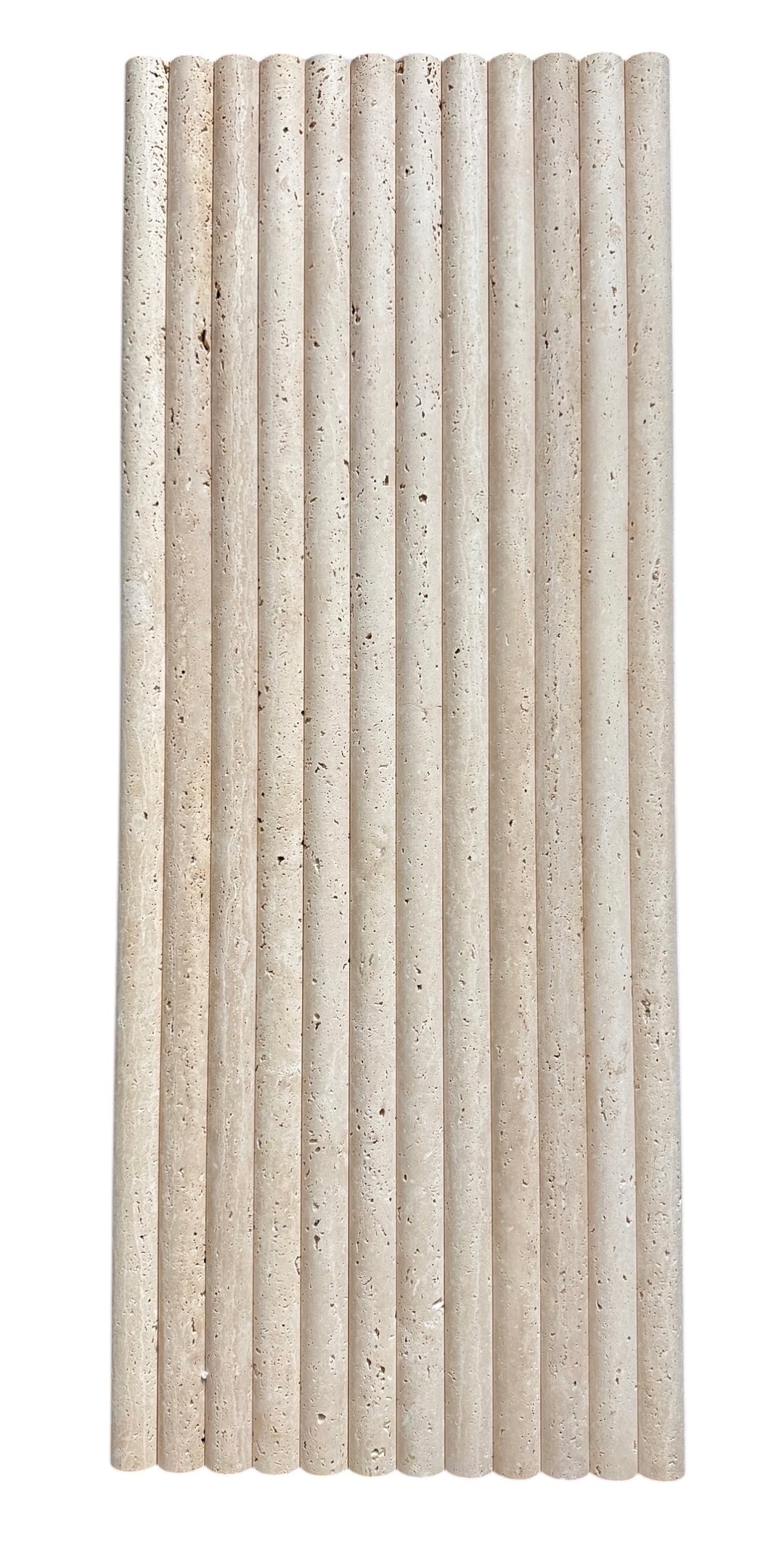 Bamboo Natural Rome Stone Mosaic 900mm