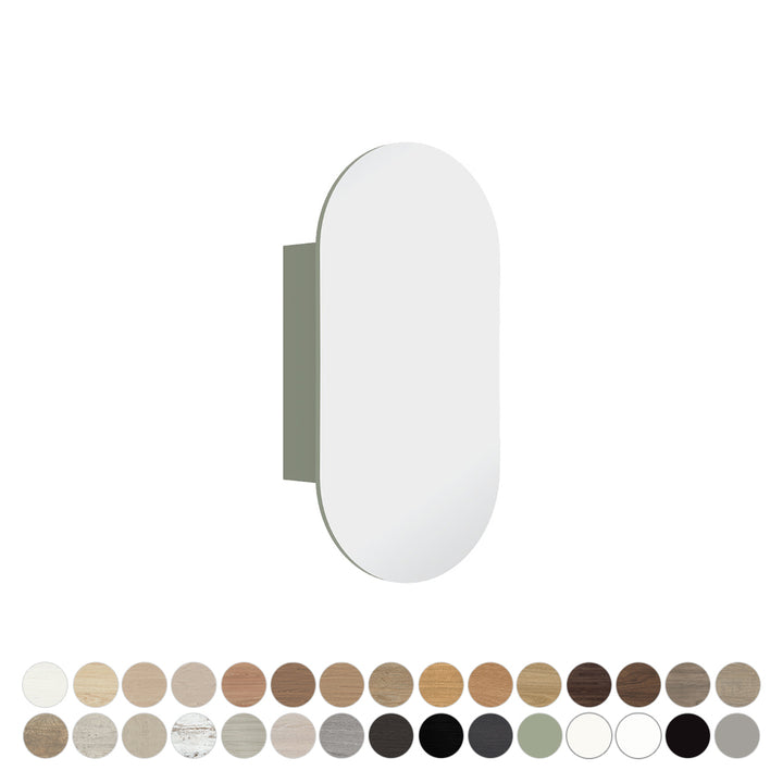 Fienza Marlowe Pill Mirror Cabinet, 450x900mm
