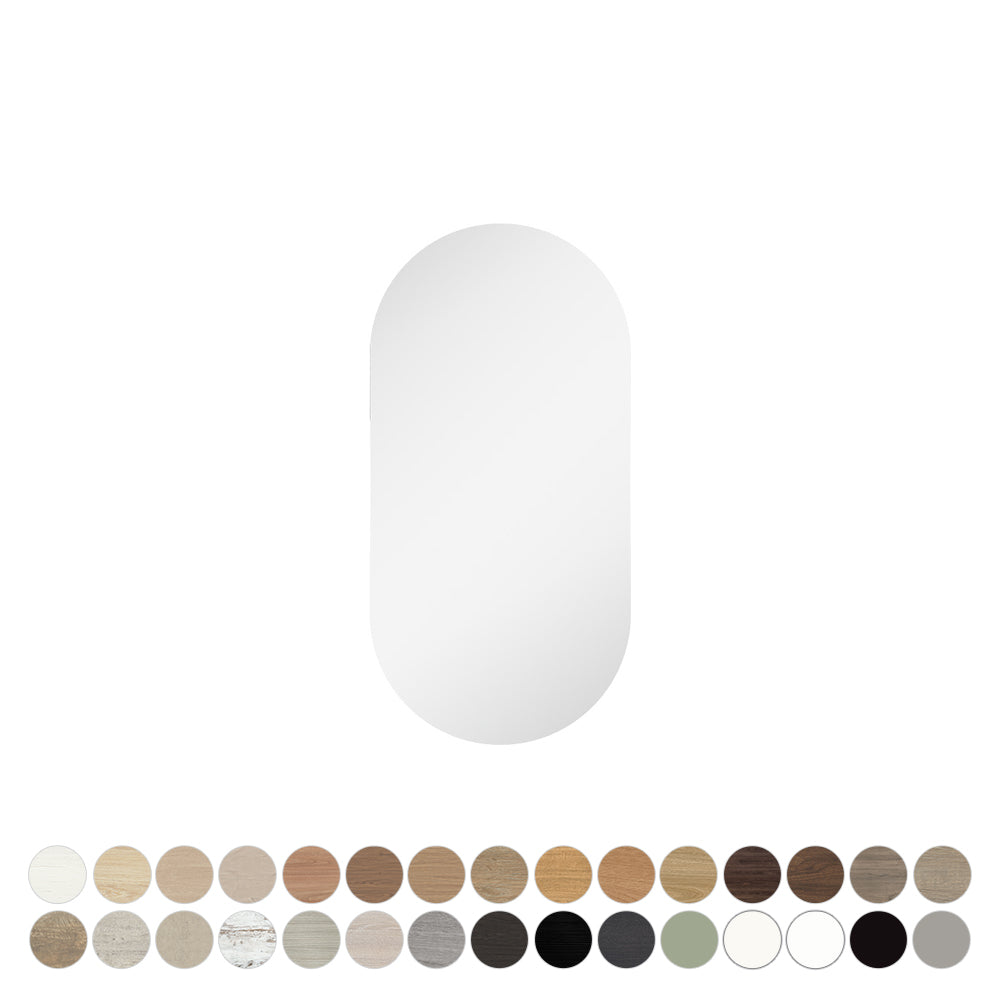 Fienza Marlowe Pill Mirror Cabinet, 450x900mm