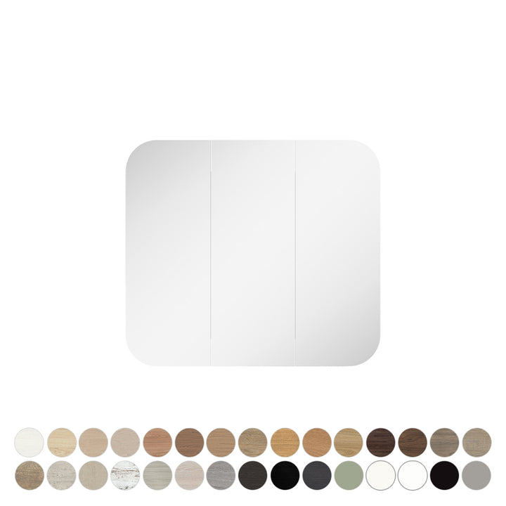 Fienza Marlowe Soft Square Mirror Cabinet 900x800mm