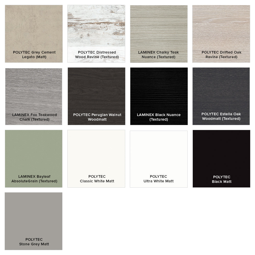 Fienza Marlowe Soft Square Mirror Cabinet 900x800mm