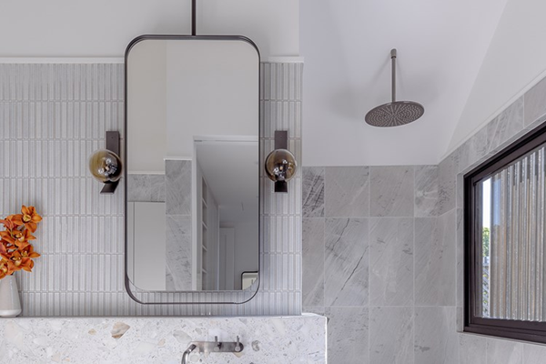 ADP Allegra Mirror Matte Black Metal Frame