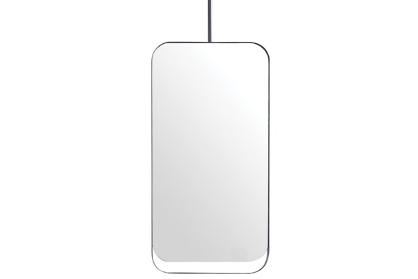 ADP Allegra Mirror Matte Black Metal Frame