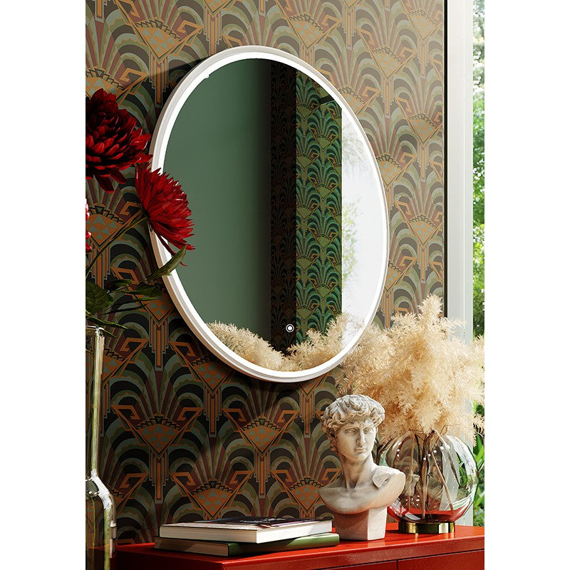 BelBagno Marmo Round LED Mirror 700mm