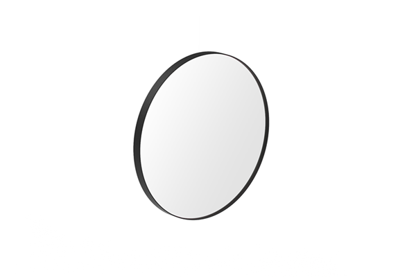 ADP Alora Matte Black Metal Frame Mirror 700mm