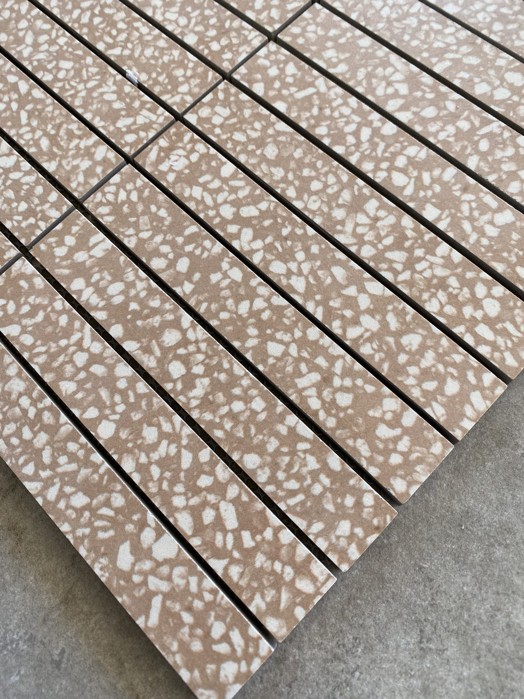 Alta Terrazzo Pink Finger Mosaic