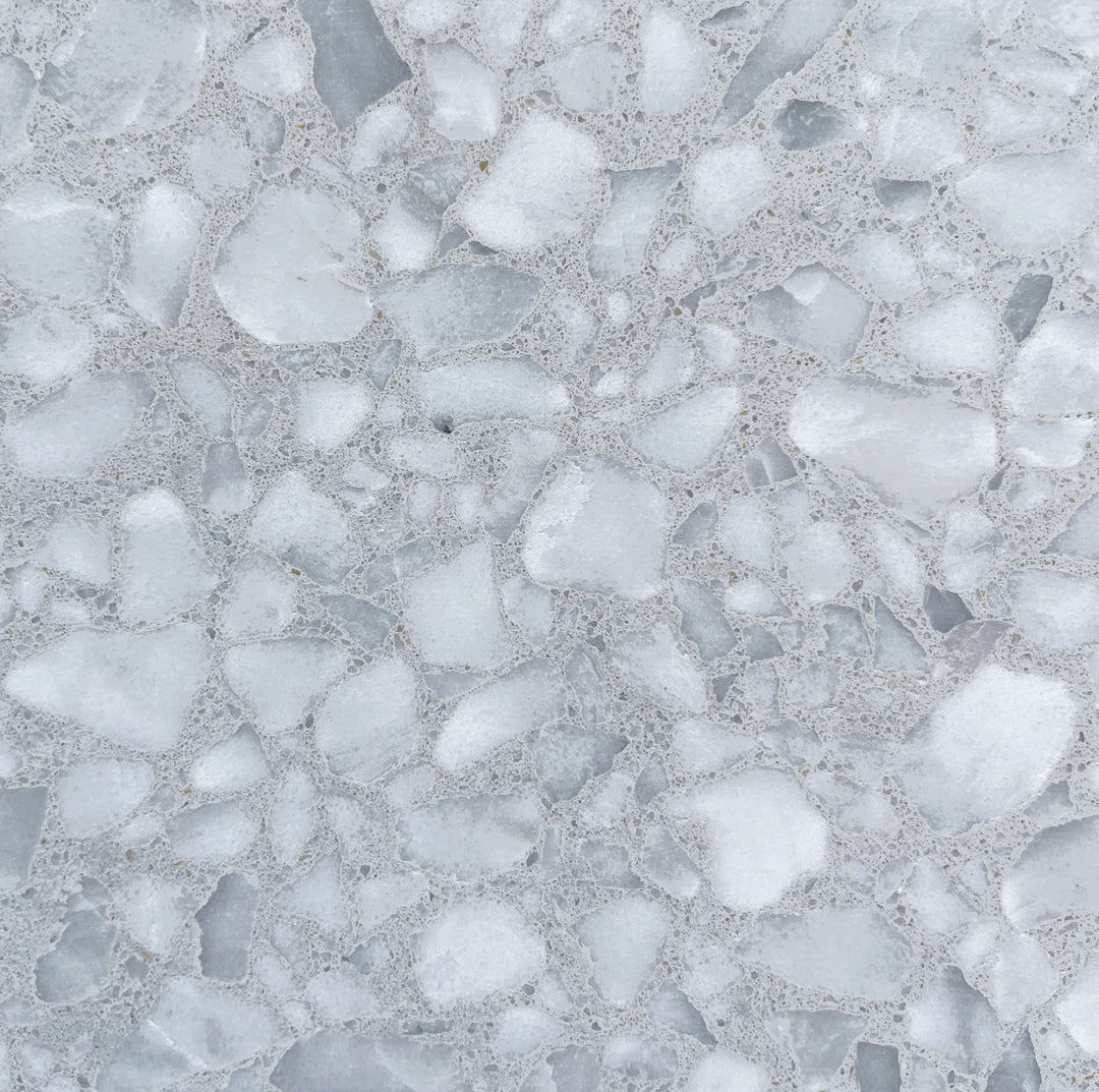 Italian Light Grey Terrazzo Tile