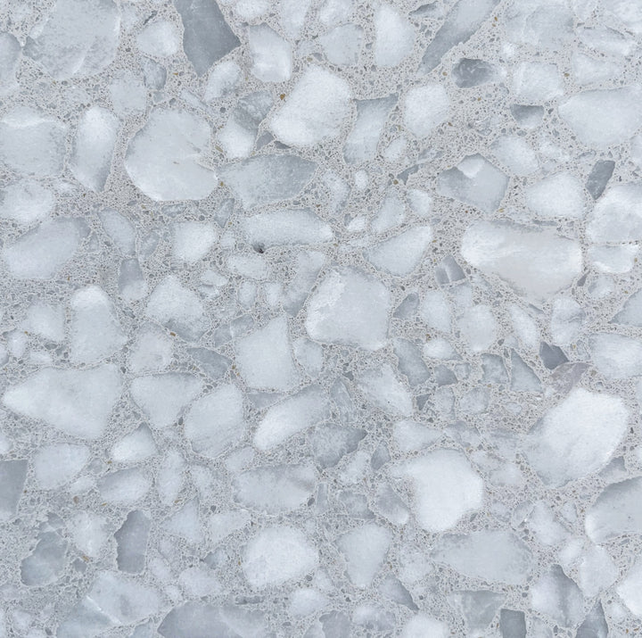 Italian Light Grey Terrazzo Tile