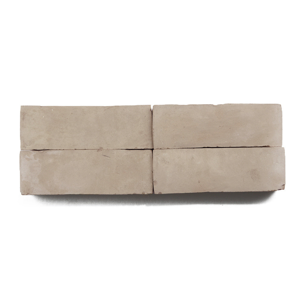 Zellige Raw Terracotta Moroccan Subway 65x200mm