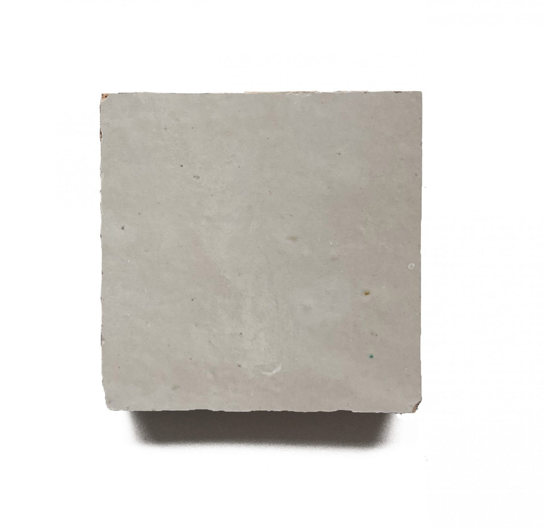 Zellige Ecru Terracotta Moroccan Square