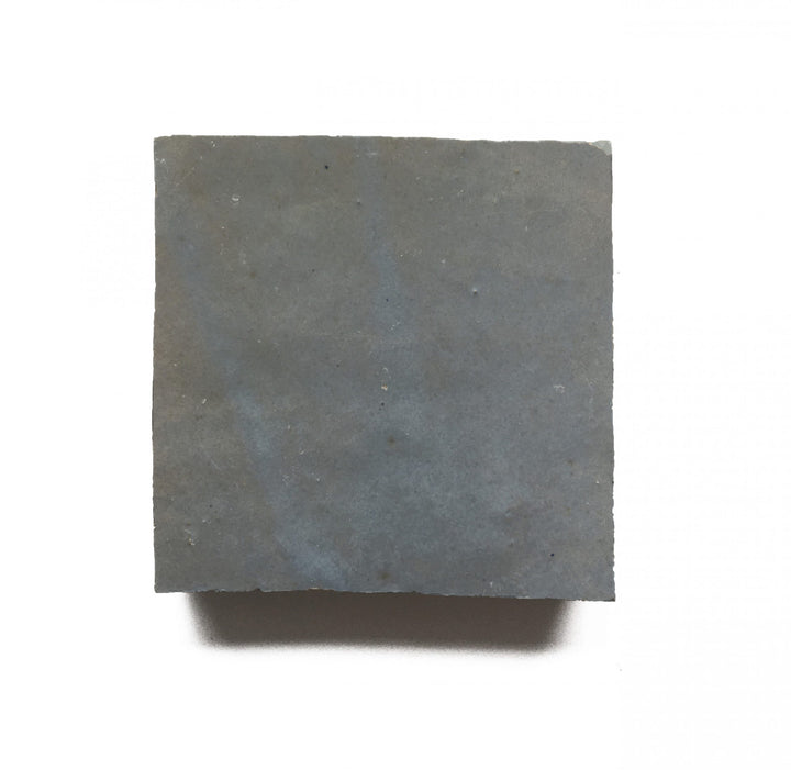 Zellige Pale Blue Terracotta Moroccan Square