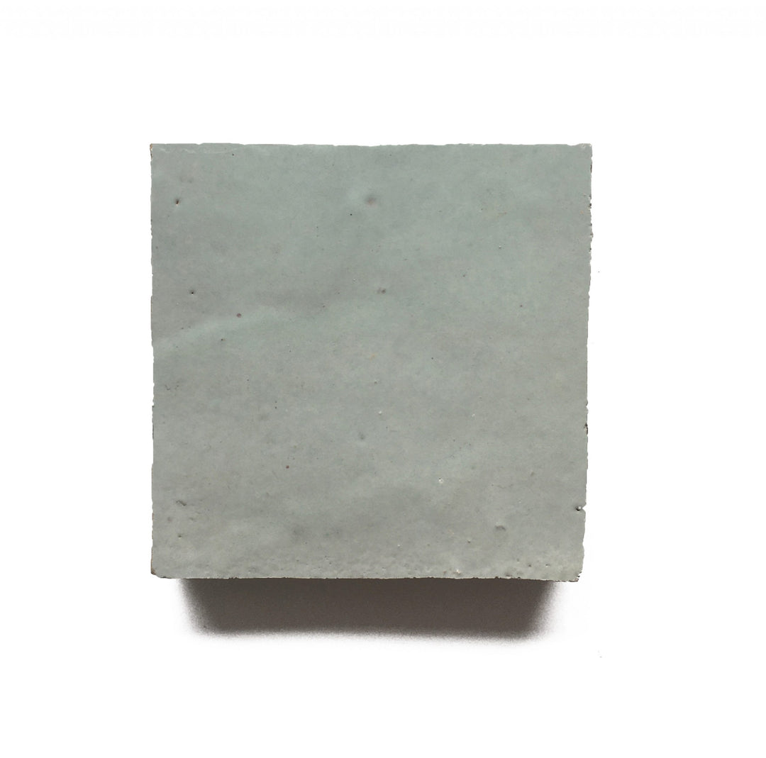 Zellige Vert Pale Green Terracotta Moroccan Square