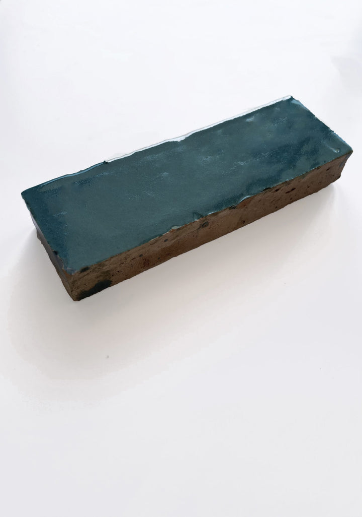 Bejmat Atlas Petrole Terracotta Moroccan Subway 45x140mm