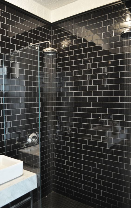 London Series Black Gloss & Matte Wall Tiles