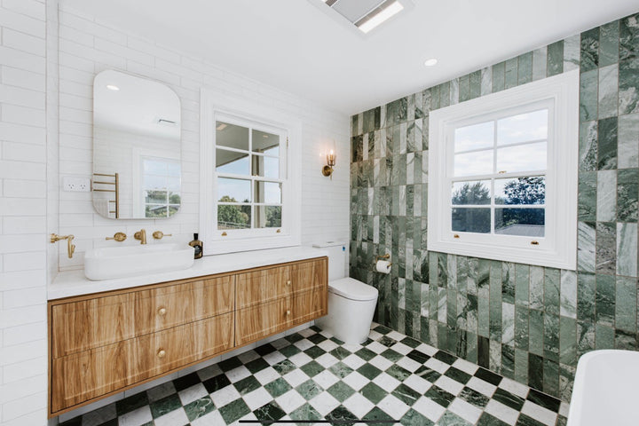 Peacock Marble Honed Subway 75×305mm