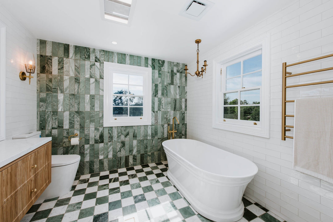 Peacock Marble Honed Subway 75×305mm