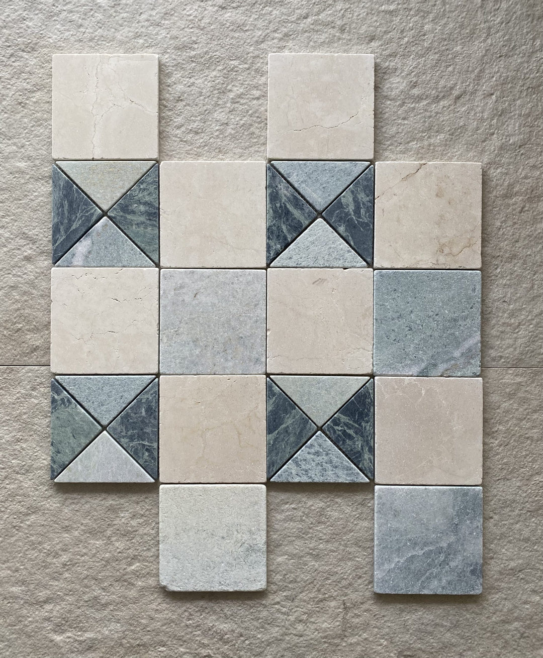 Seabrook Tumbled Natural Marble Mosaic