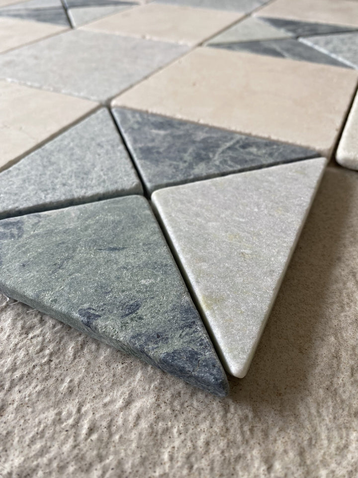 Seabrook Tumbled Natural Marble Mosaic