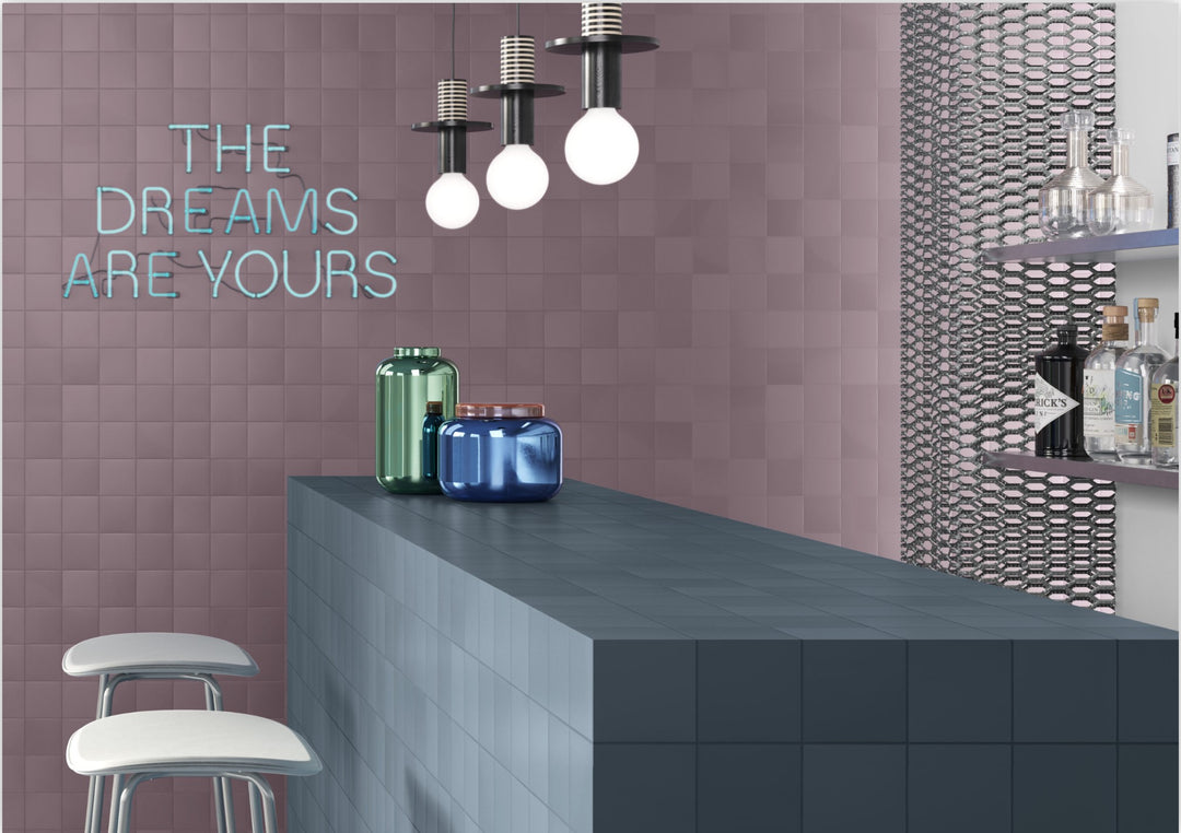 Pigmento Series Italian Square Porcelain Feature Tile
