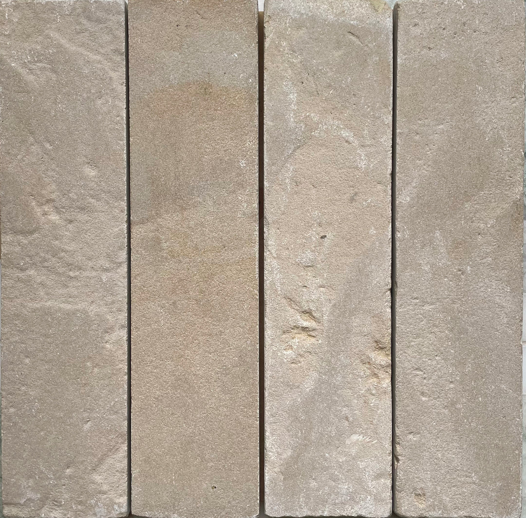 Natural Limestone Beige Tumbled Subway 75×305mm