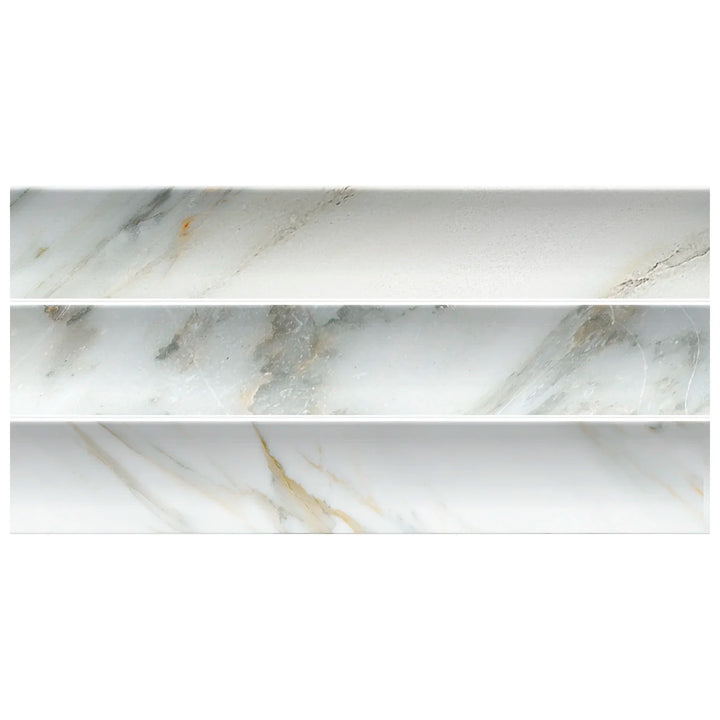 The Argos Collection Spanish Concave Fluted Subway Tiles