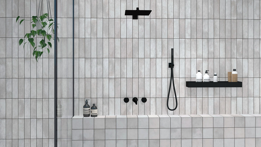 The Volterra Collection Spanish Porcelain Subway and Square Tiles
