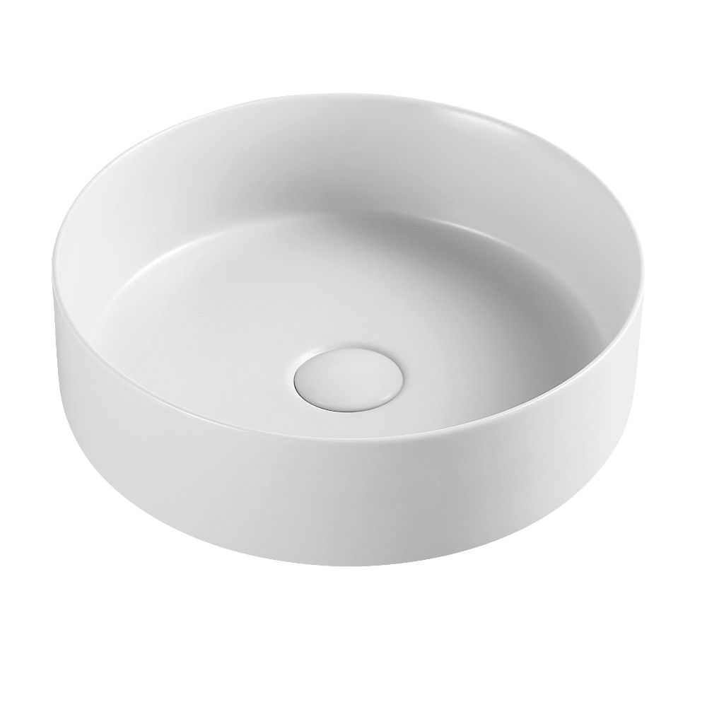 Abey Poco Round Matt Finish Countertop Basin