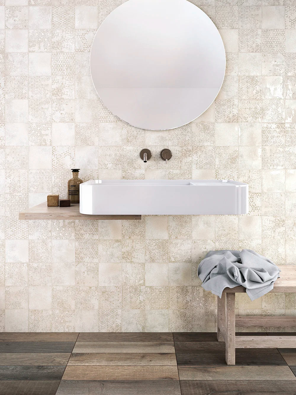 The Enso Collection Spanish Ceramic Wall Tile