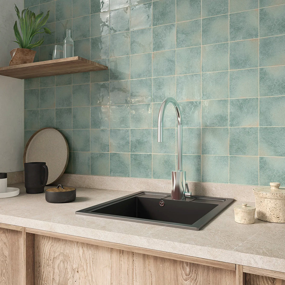 The Enso Collection Spanish Ceramic Wall Tile