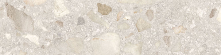Luna Collection Stone &amp; Terrazzo Look Porcelain Tiles - Beige
