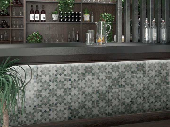 The Antique Collection Spanish Porcelain Square Tiles