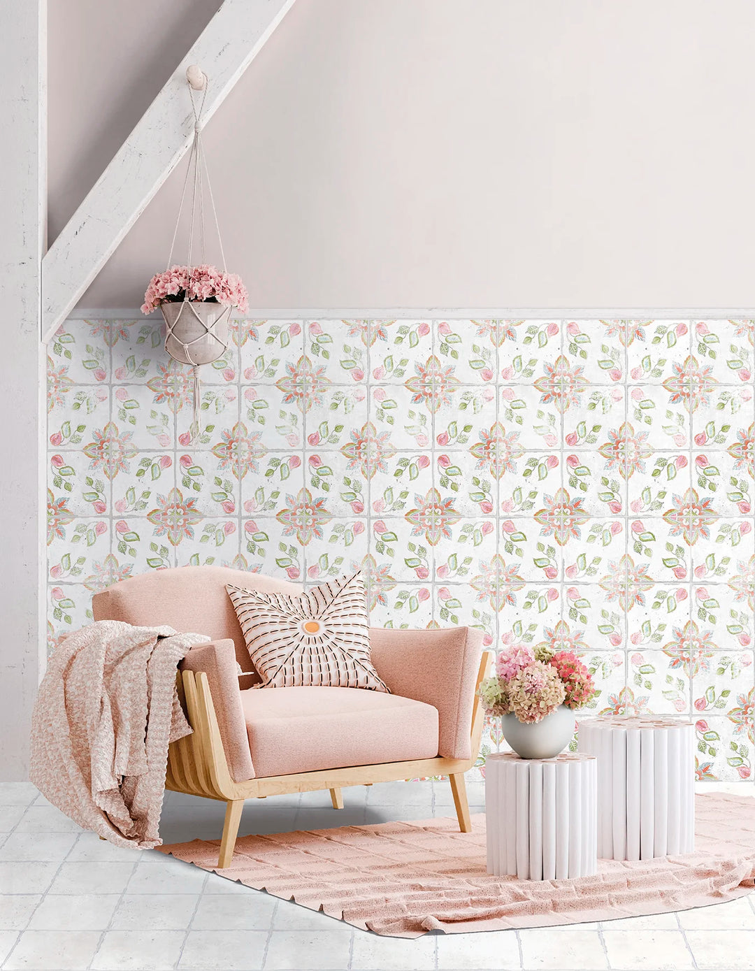 The Florentina Collection Spanish Porcelain Floor/Wall Tiles