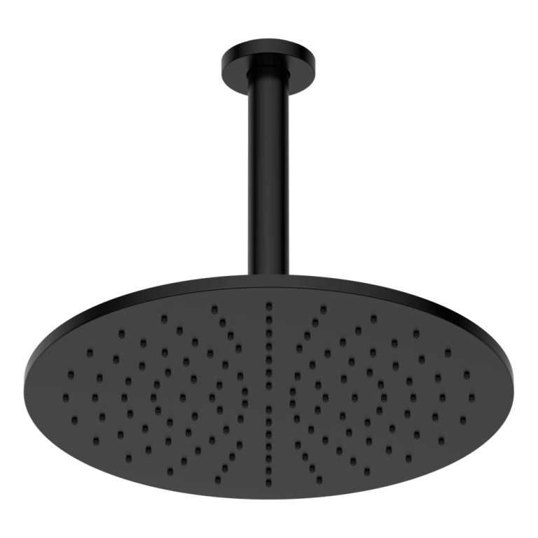 Abey Brass Round Vertical Shower 300mm