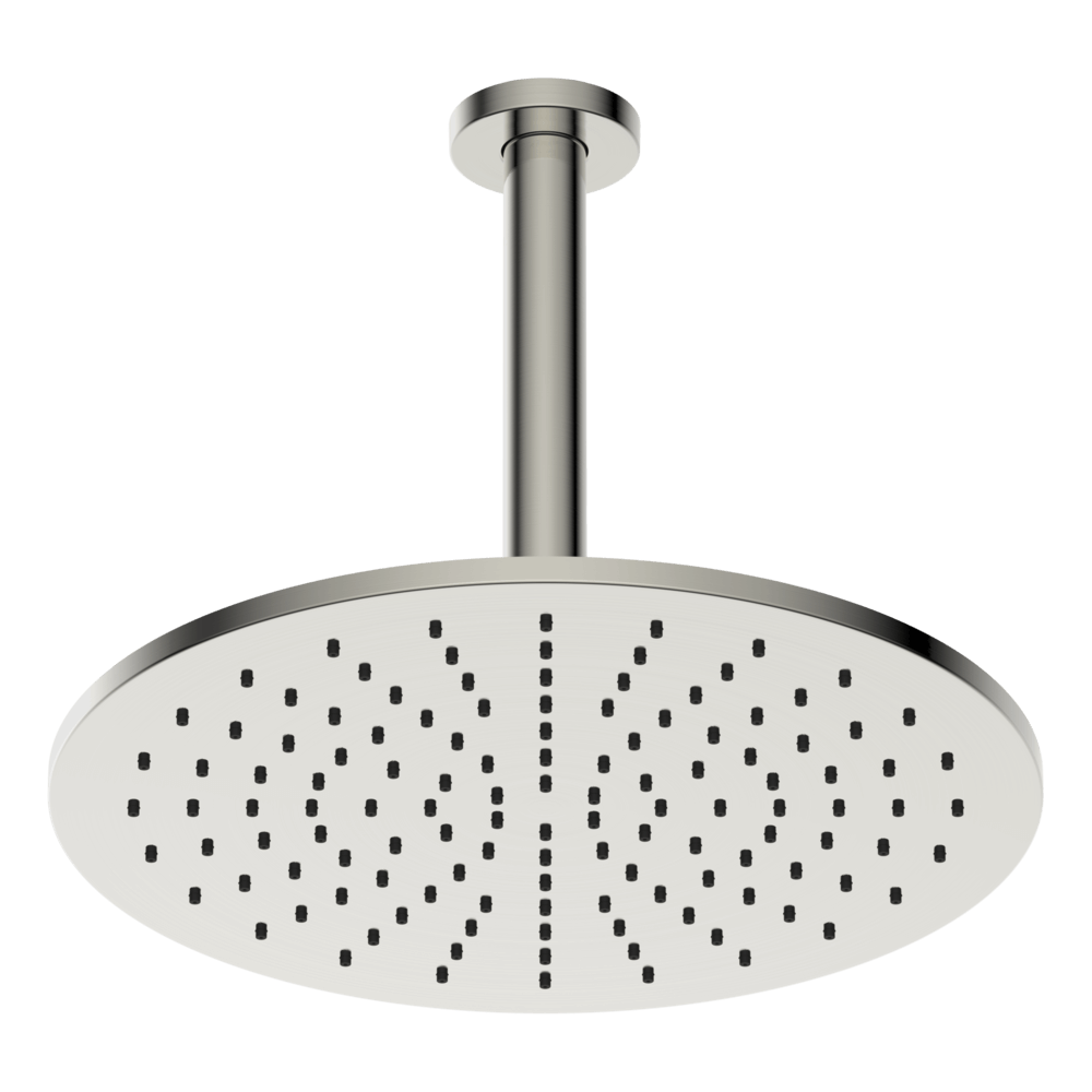 Abey Brass Round Vertical Shower 300mm