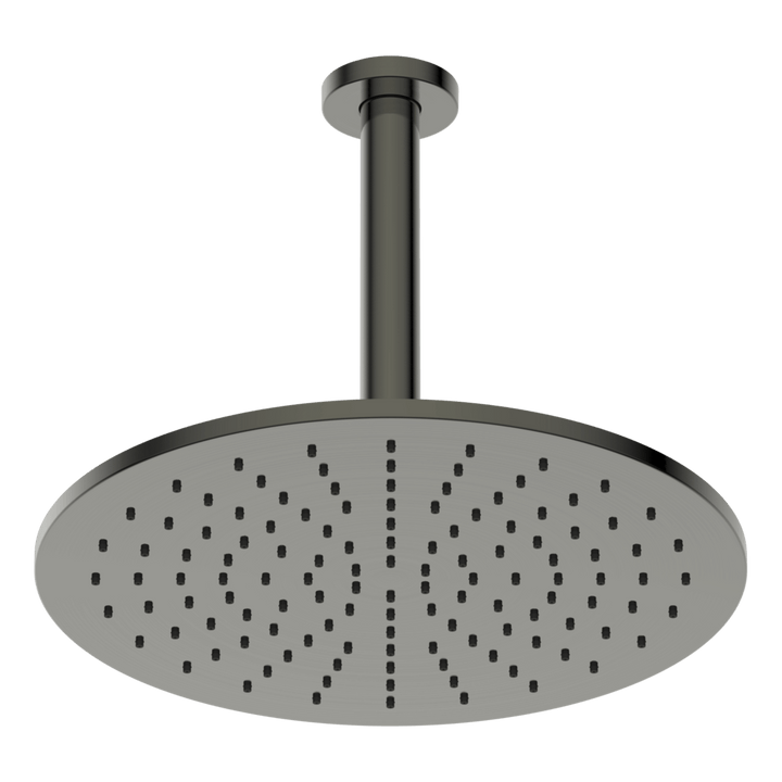 Abey Brass Round Vertical Shower 300mm