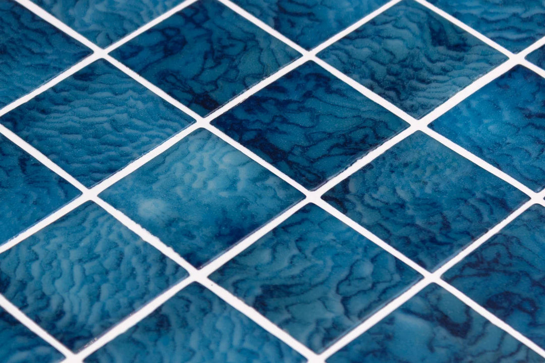 Onix Penta Arrecife Blue Gloss Pool Mosaic